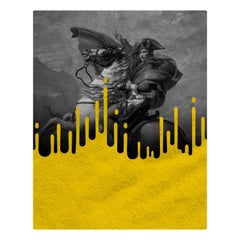 Drop Napoleon Area Rug, Graffiti Rug by Railis Design
