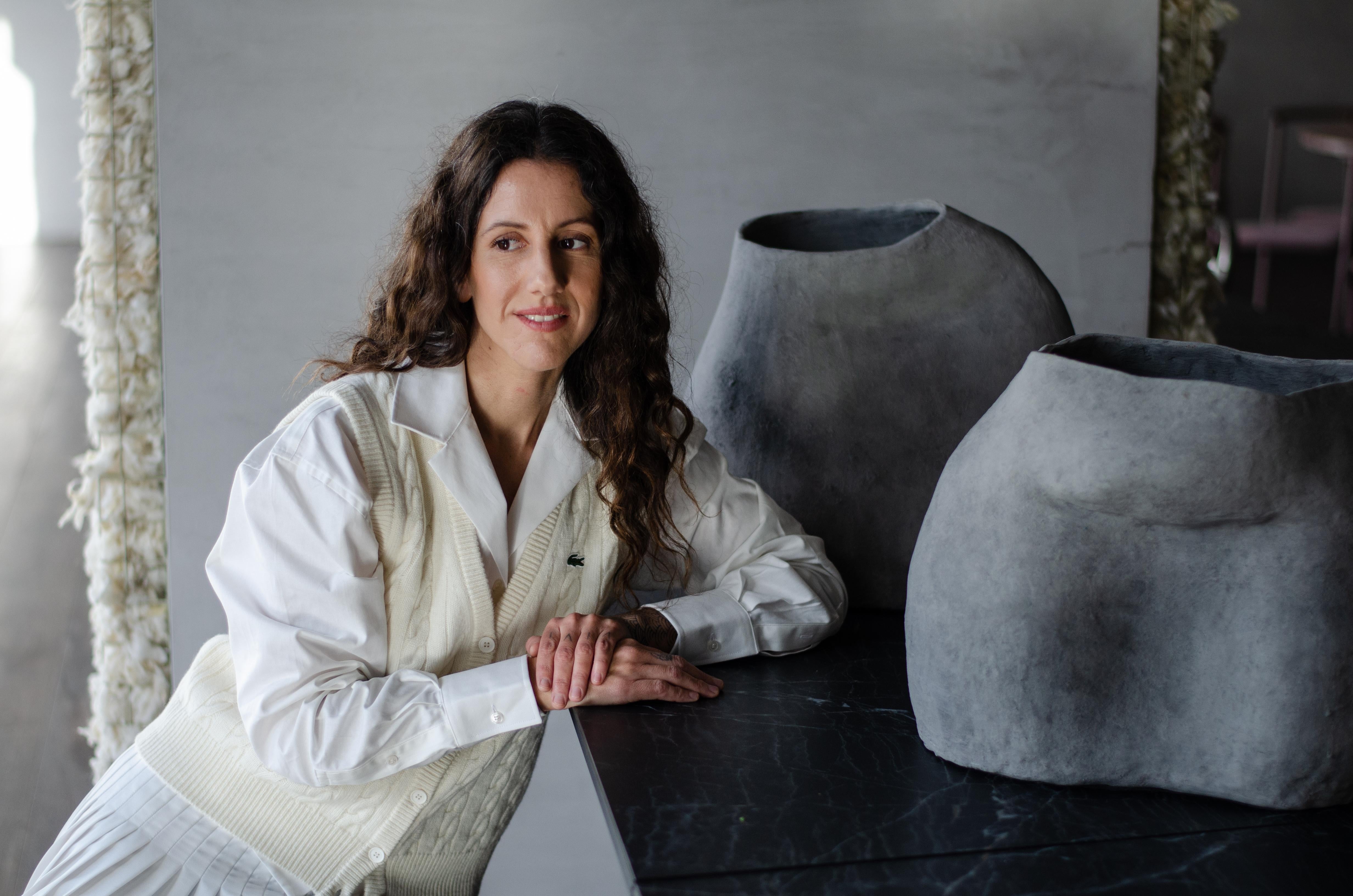 Ceramica Vaso in gres Drop No. 2 di Studio A Cupla in vendita