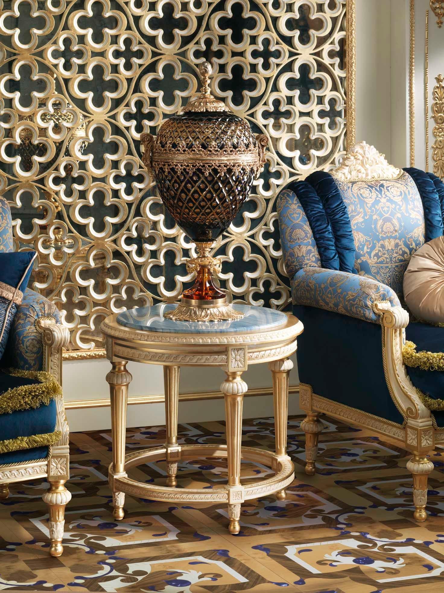 Neobarocco Vaso d'ambra gigante a forma di goccia di Modenese Interiors in vendita