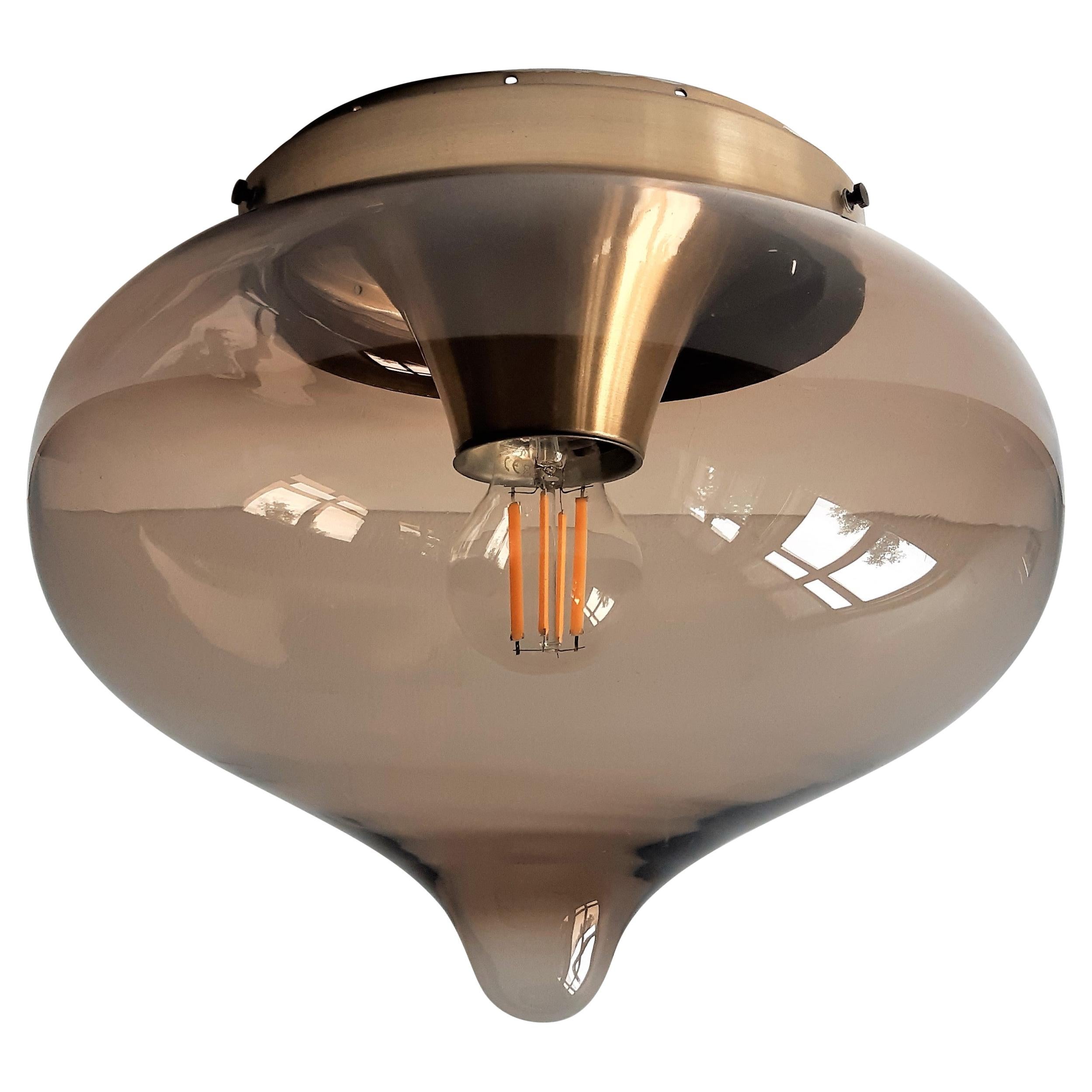 Droplet' Ceiling Lamp by Dijkstra Lighting, the Netherlands, 1960's/1970's  For Sale at 1stDibs