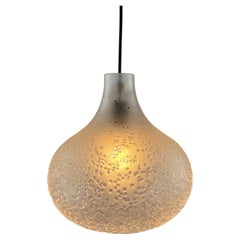 Droplet shaped pendant light 'Patmos' by Horst Tüselmann for Peill & Putzler