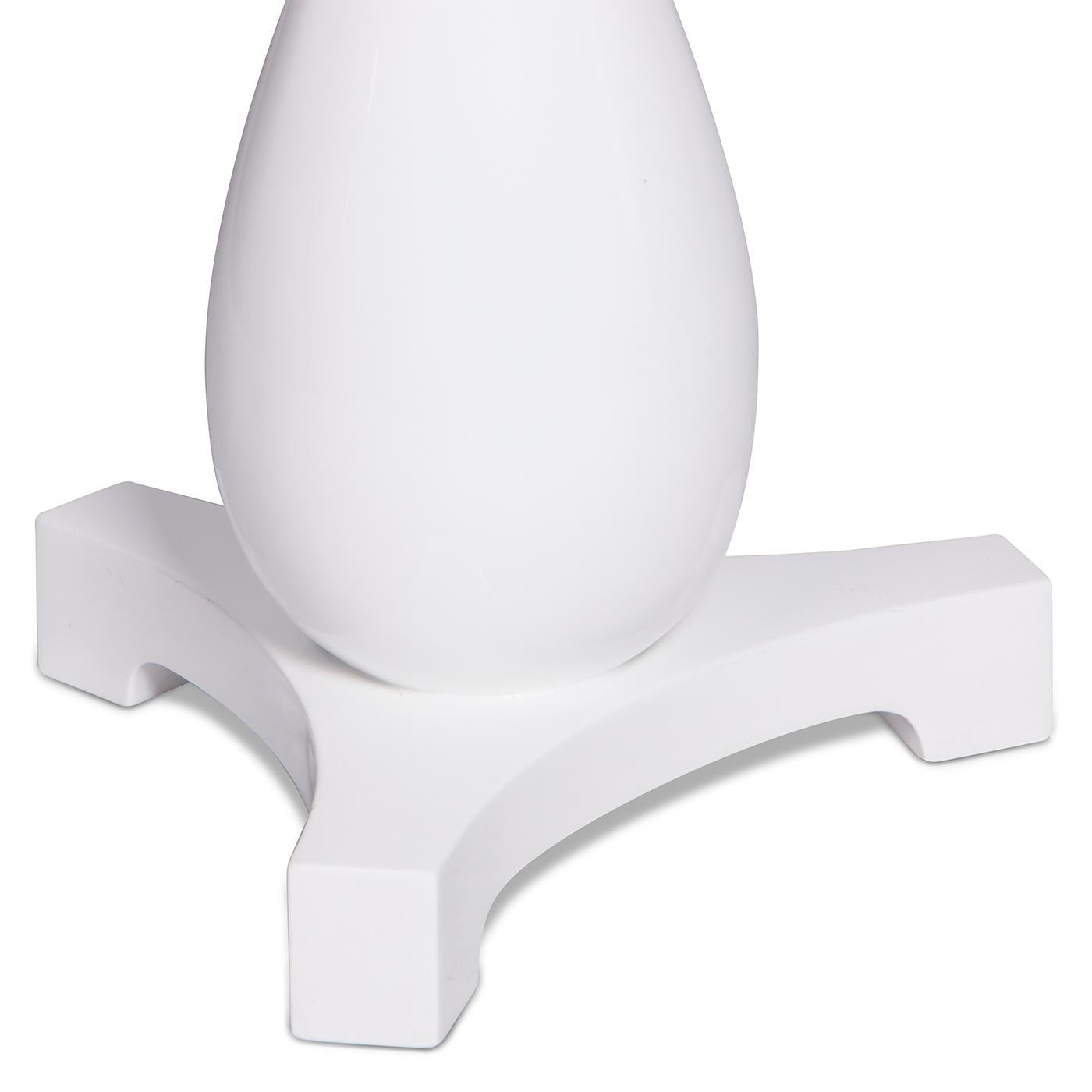 table dappoint blanche