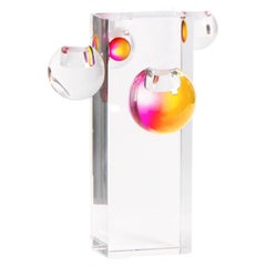 DROPS : Chandelier contemporain en cristal