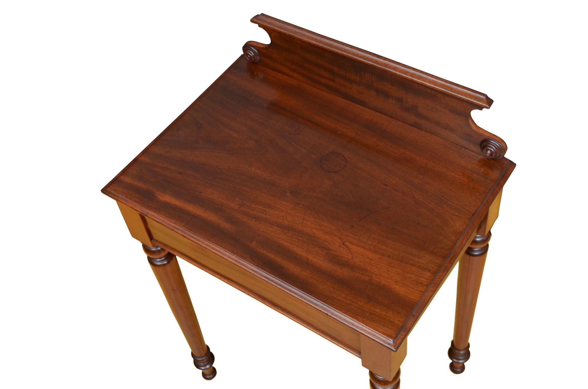 Druce & Co Mahogany Hall Table Console Table en vente 4