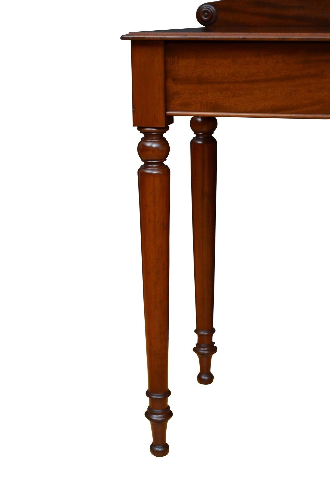 Druce & Co Mahogany Hall Table Console Table en vente 7