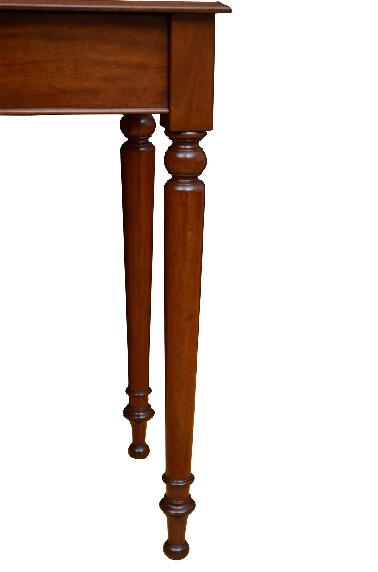 Druce & Co Mahogany Hall Table Console Table en vente 8