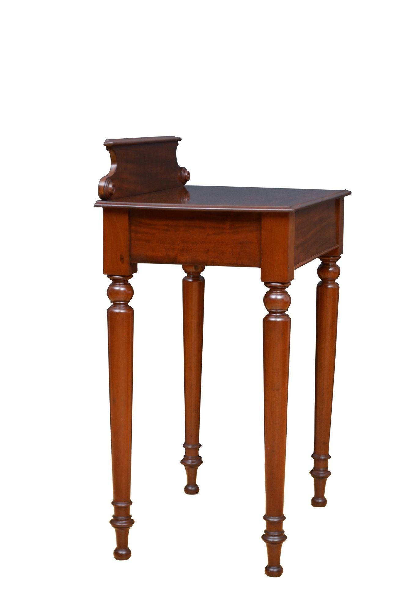 Druce & Co Mahogany Hall Table Console Table en vente 10