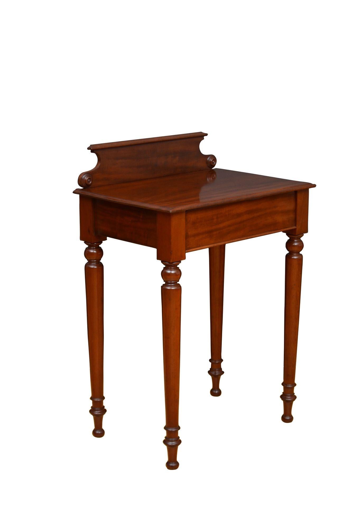 Druce & Co Mahogany Hall Table Console Table Bon état - En vente à Whaley Bridge, GB