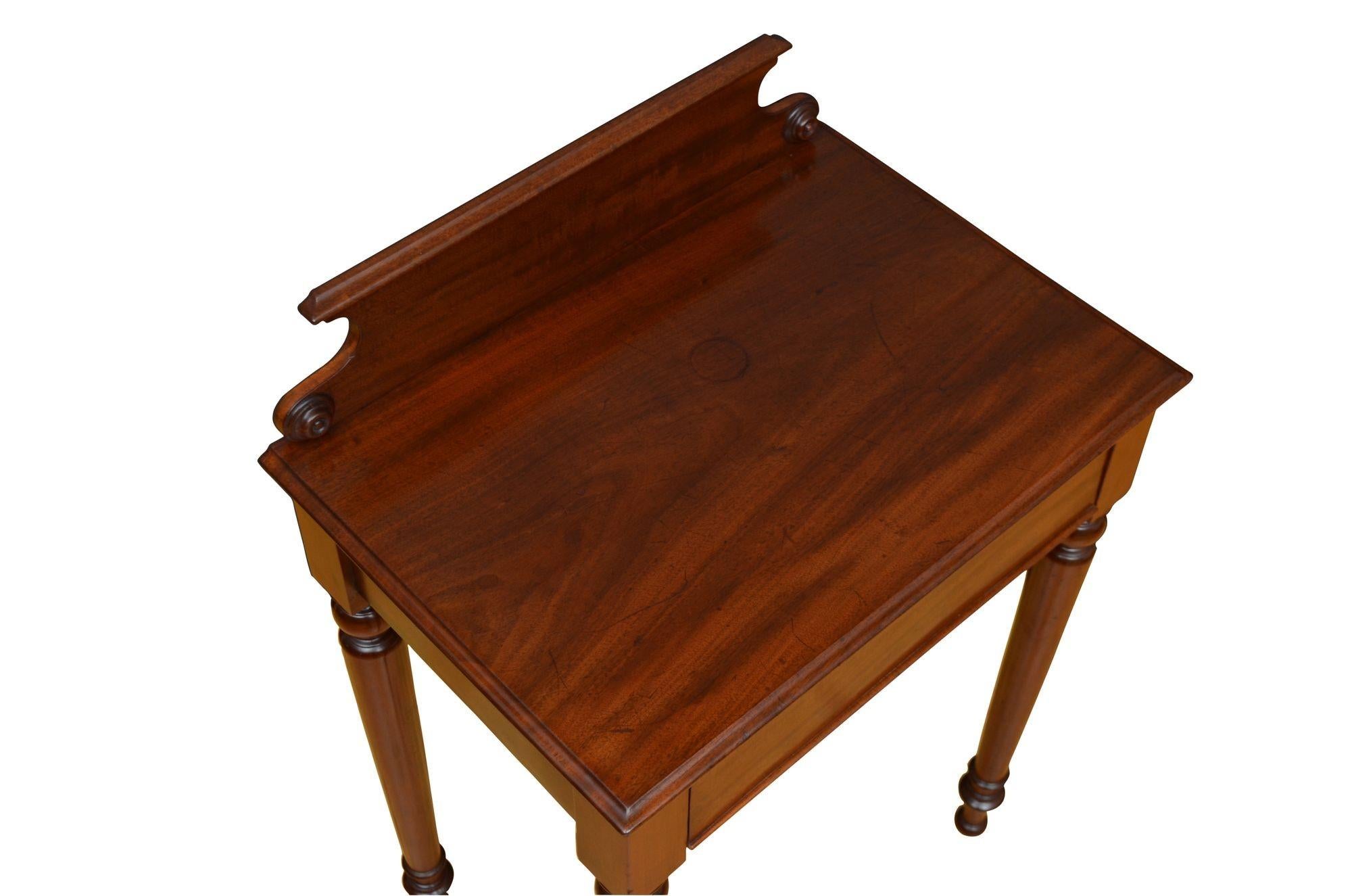 Druce & Co Mahogany Hall Table Console Table en vente 3
