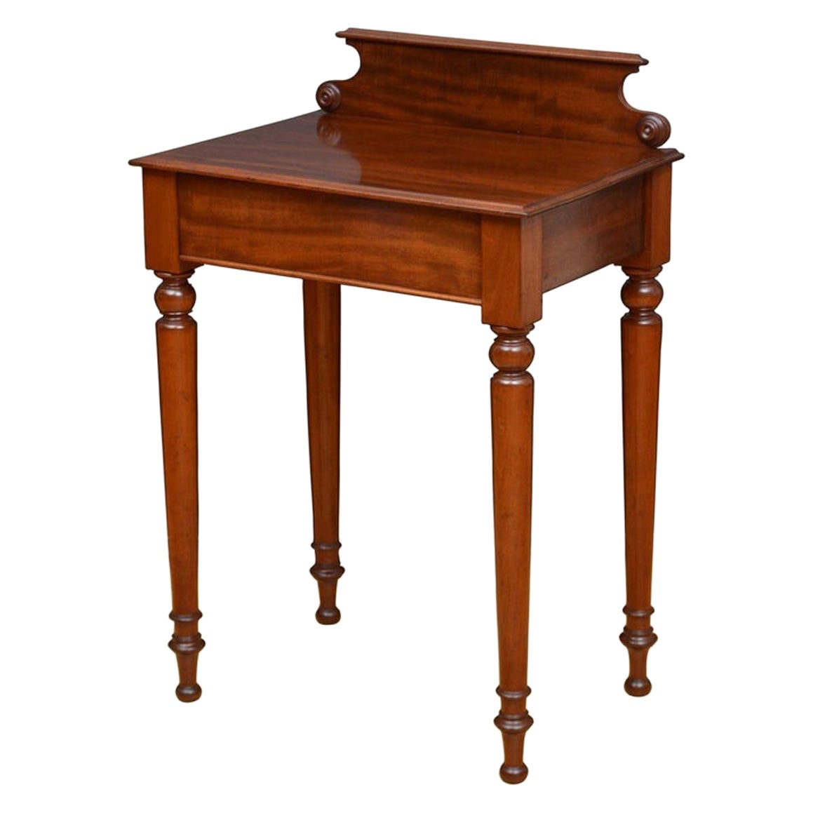 Druce & Co Mahogany Hall Table Console Table For Sale