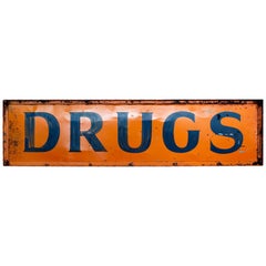 "DRUGS" Sign