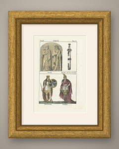 Druids, Pharamond's Sword and the Frankish Kings Pharamond and Clodio, 1842