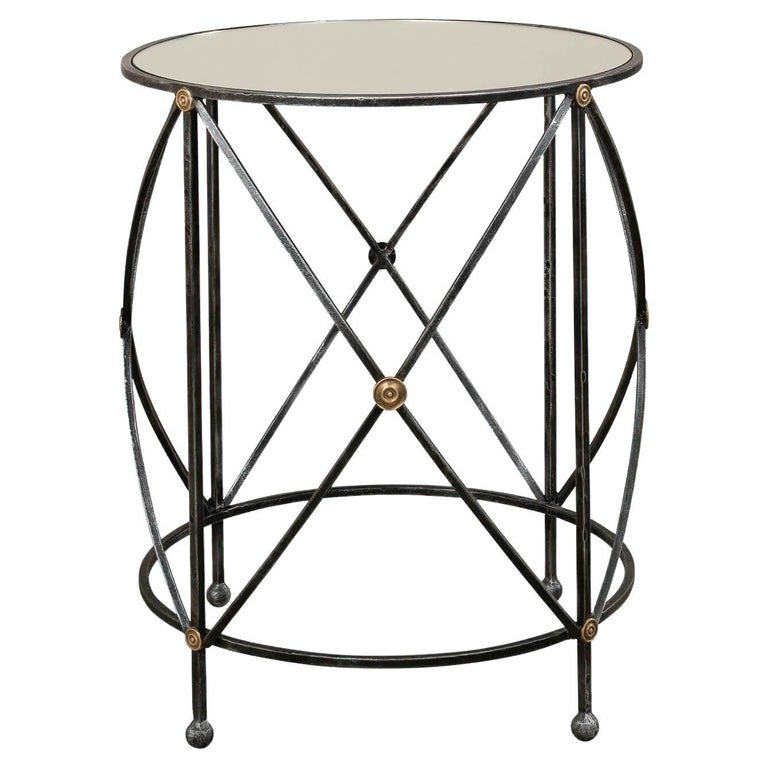 Drum and Fife Modern Side Table For Sale at 1stDibs
