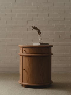 Drum Bedside Table