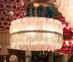 Lustre à tambour de Fabio Ltd