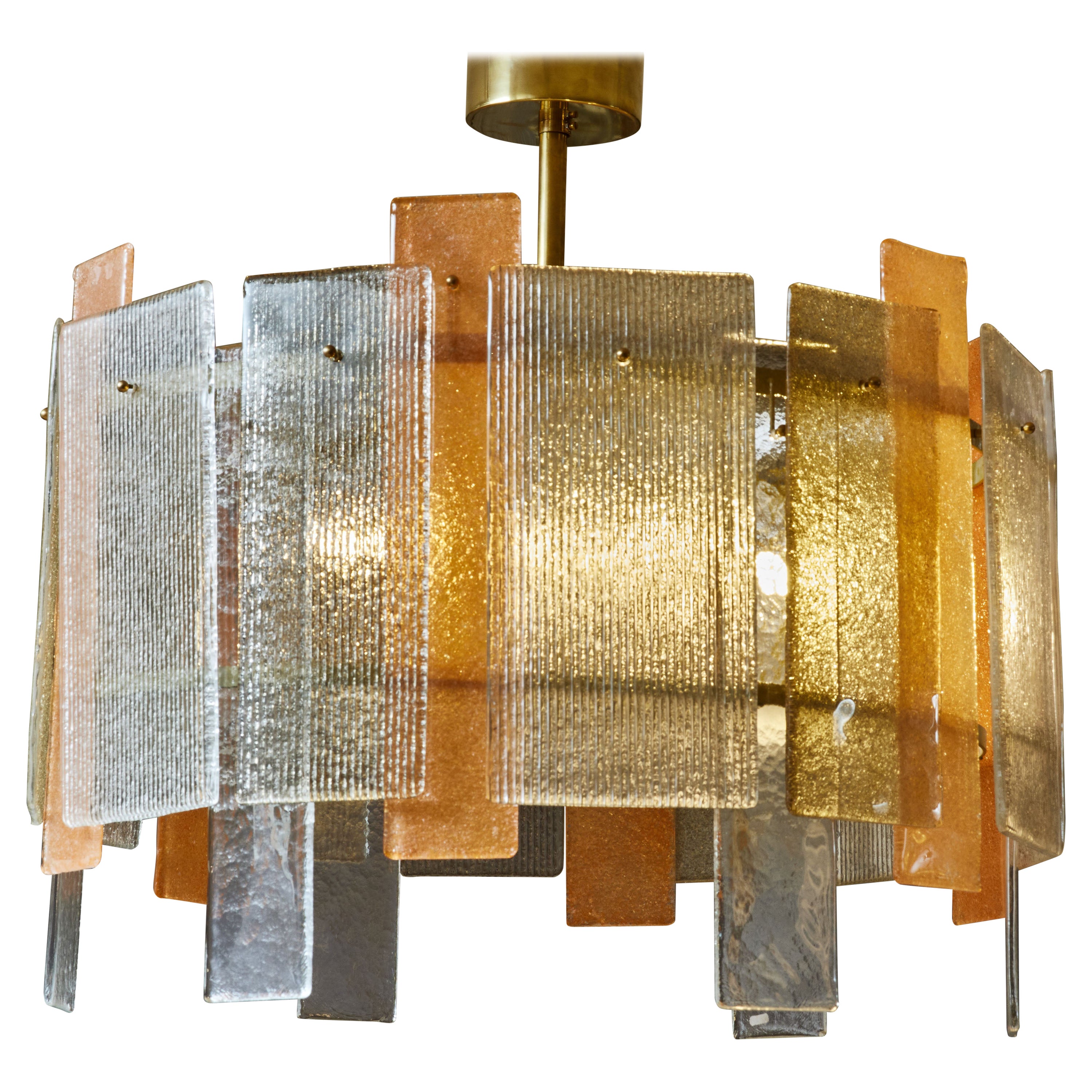 "Drum" Chandelier by Studio Glustin