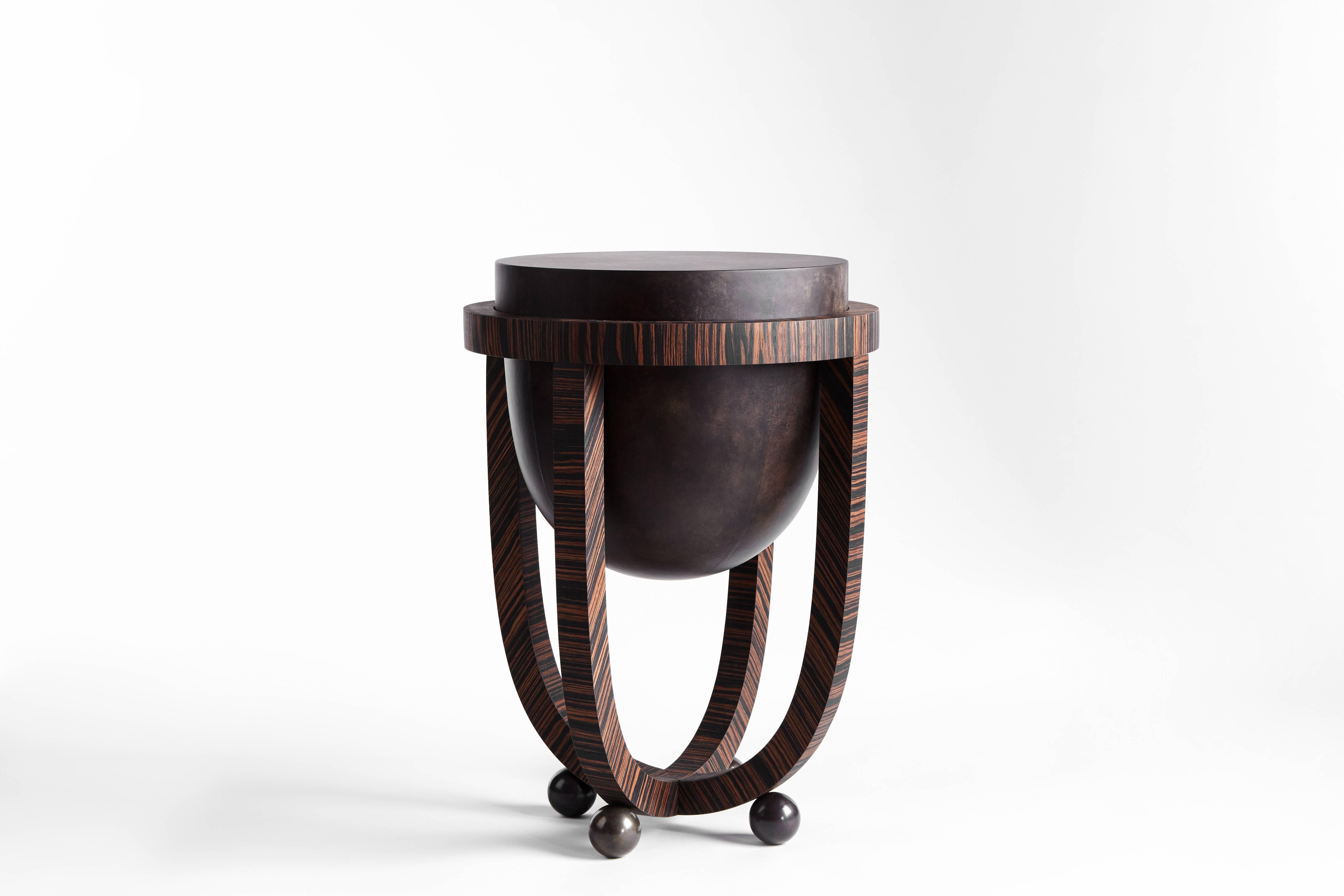 American Drum Occasional Table by Apparatus For Sale