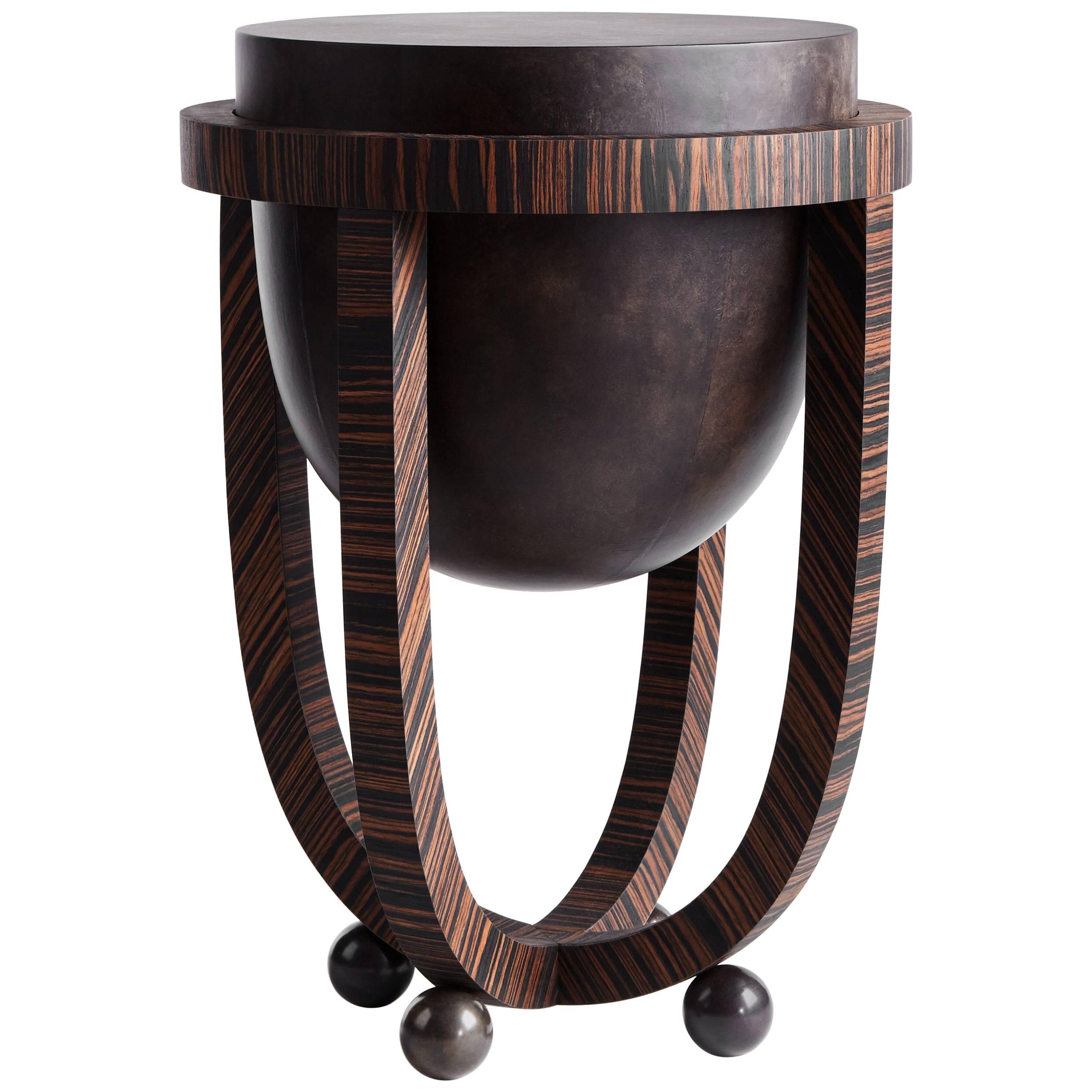 Drum Occasional Table by Apparatus For Sale
