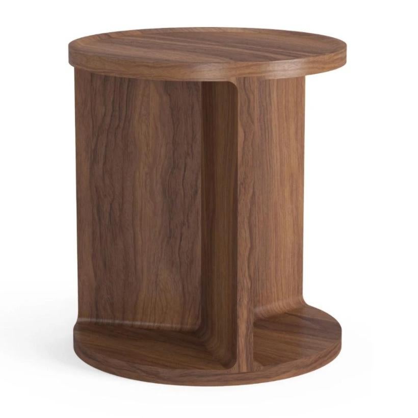 Drum side table by Dare Studio
Dimensions: ø 40 x H 45 cm
Materials: Solid American black walnut

Also available in European white oak in waxed oil timber finish

The Drum side and coffee tables are sleek and practical occasional tables table