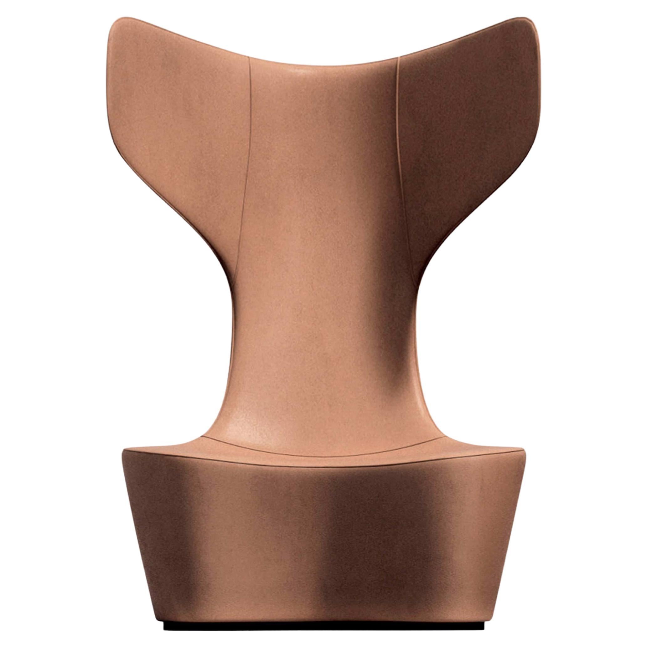 Drum Small Armchair in fixed upholstery by Mac Stopa for Cappellini For Sale