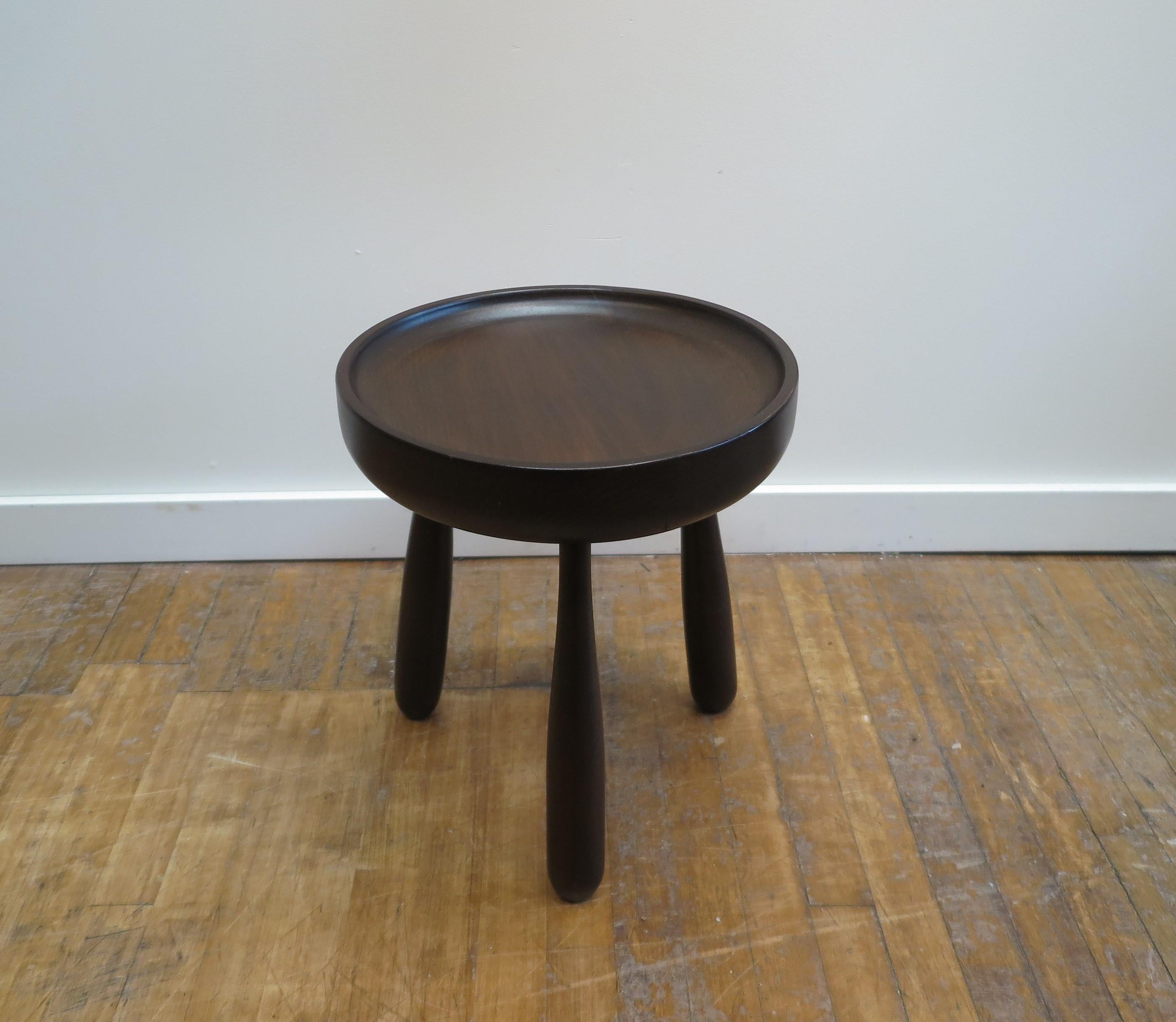 Contemporary Drum Stick Leg Side Table