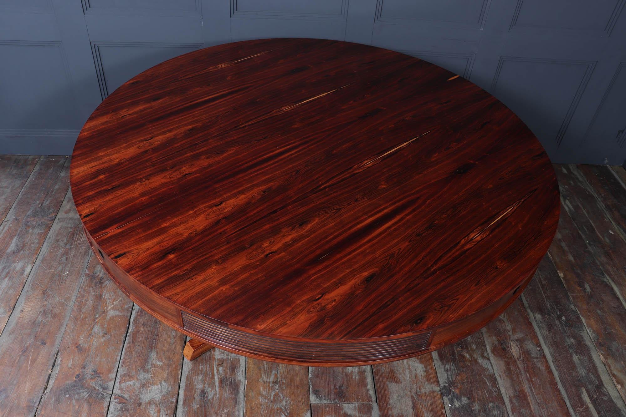 Mid-Century Modern Table à tambour de Robert Heritage en vente