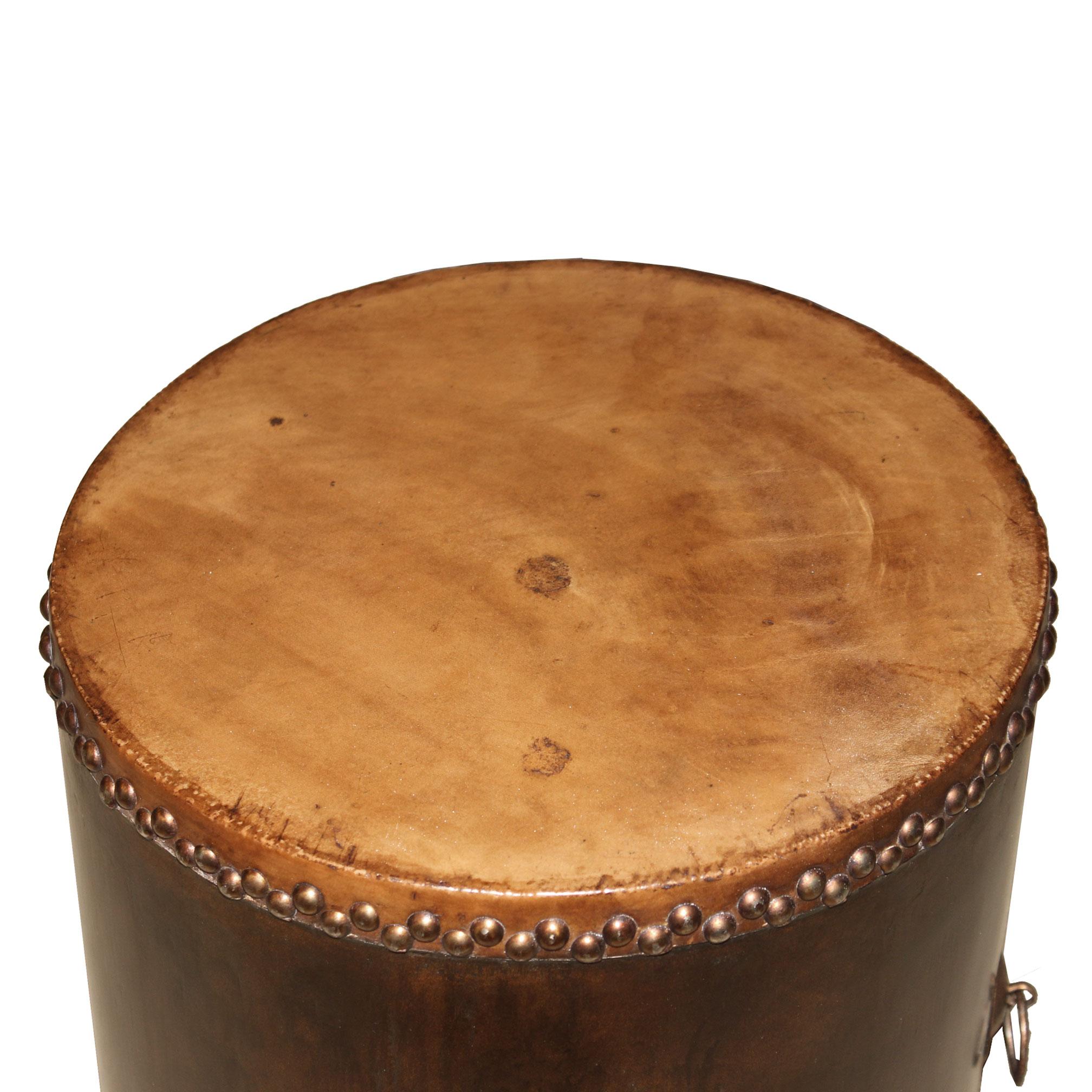 Wood Drum Table