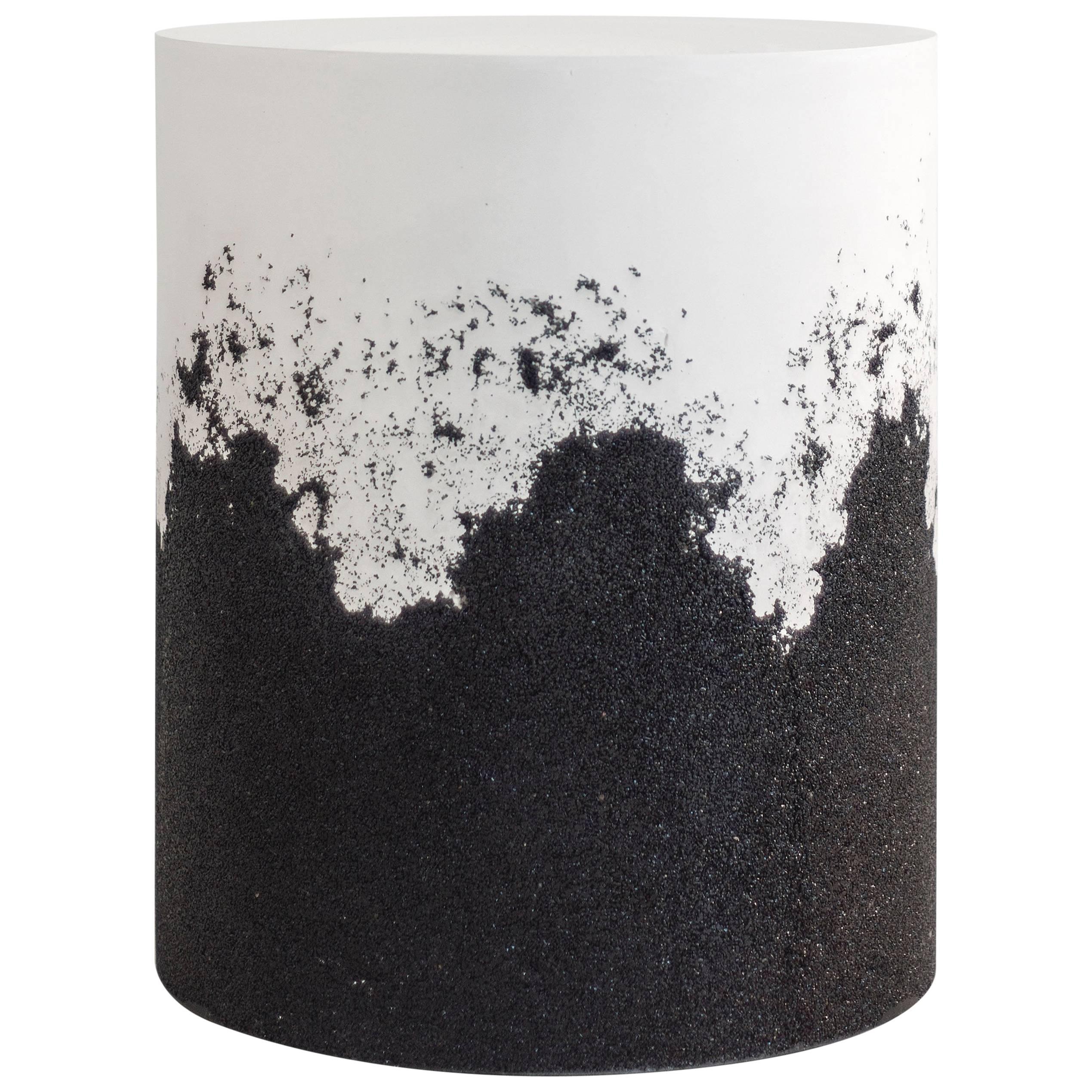 Drum, White Cement and Black Silica by Fernando Mastrangelo