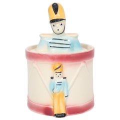 Vintage Drummer Cookie Jar by Shawnee Pottery