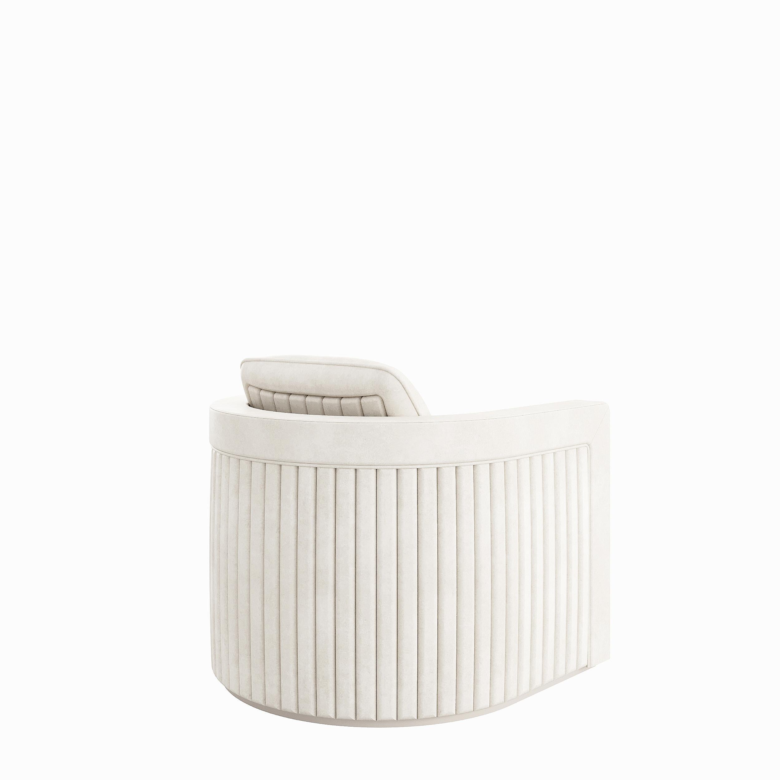 DRUMMOND armchair in velvet 3
