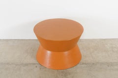 Tabouret de tambour avec taille, laque Mila de Robert Kuo, fait à la main, édition limitée