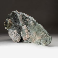 Quarzo Druzy Ametista con Celadonite Verde dall'Uruguay (30 lbs)