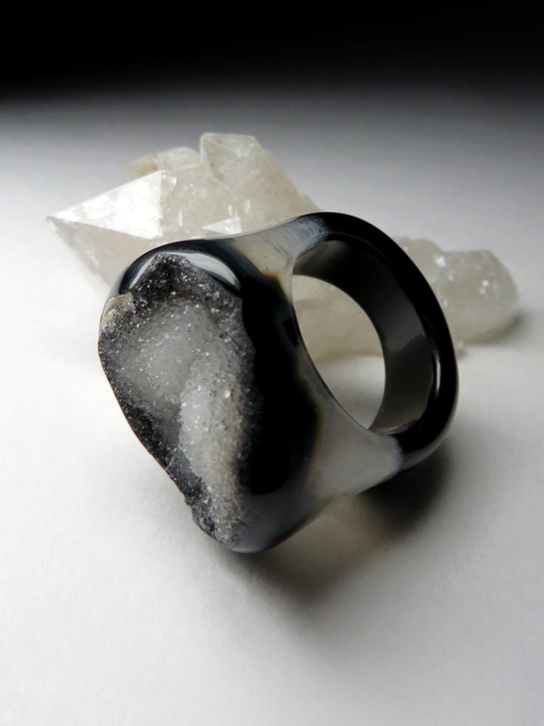 solid stone rings