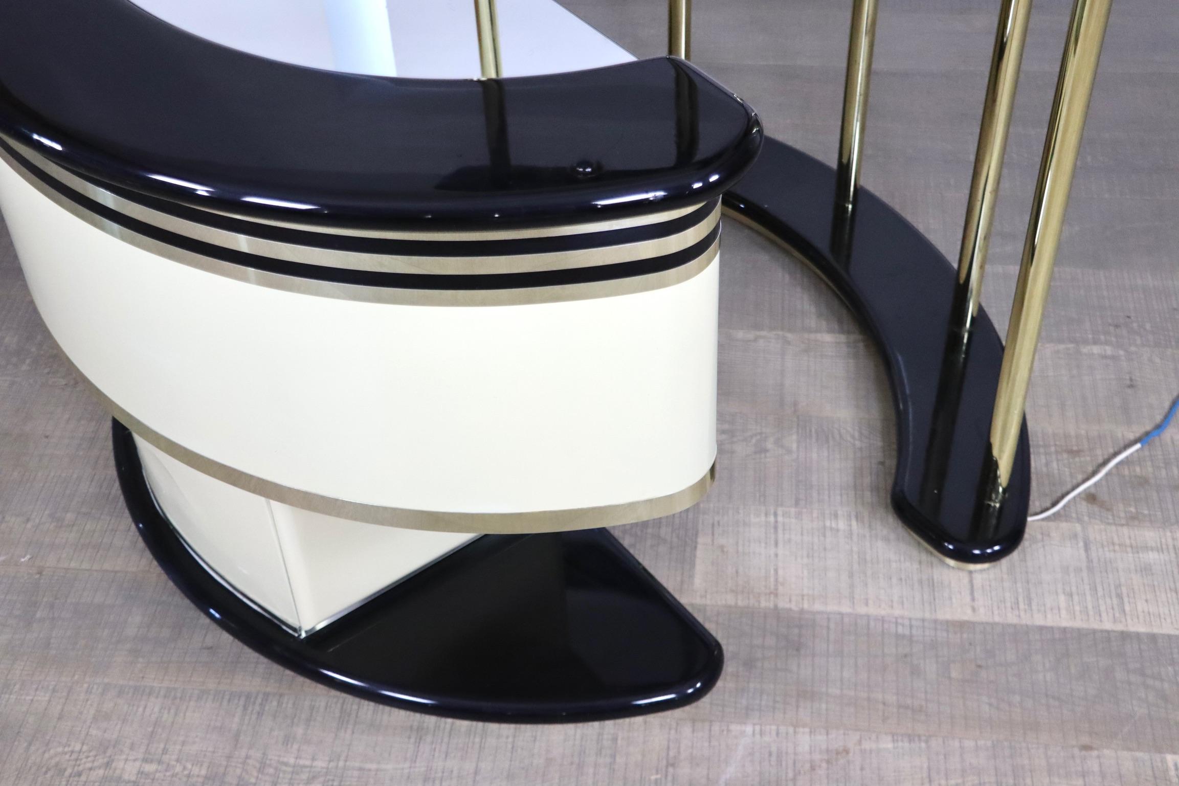 Dry Bar by Guzzini for Stilglass Donati, Italy 1970s 7