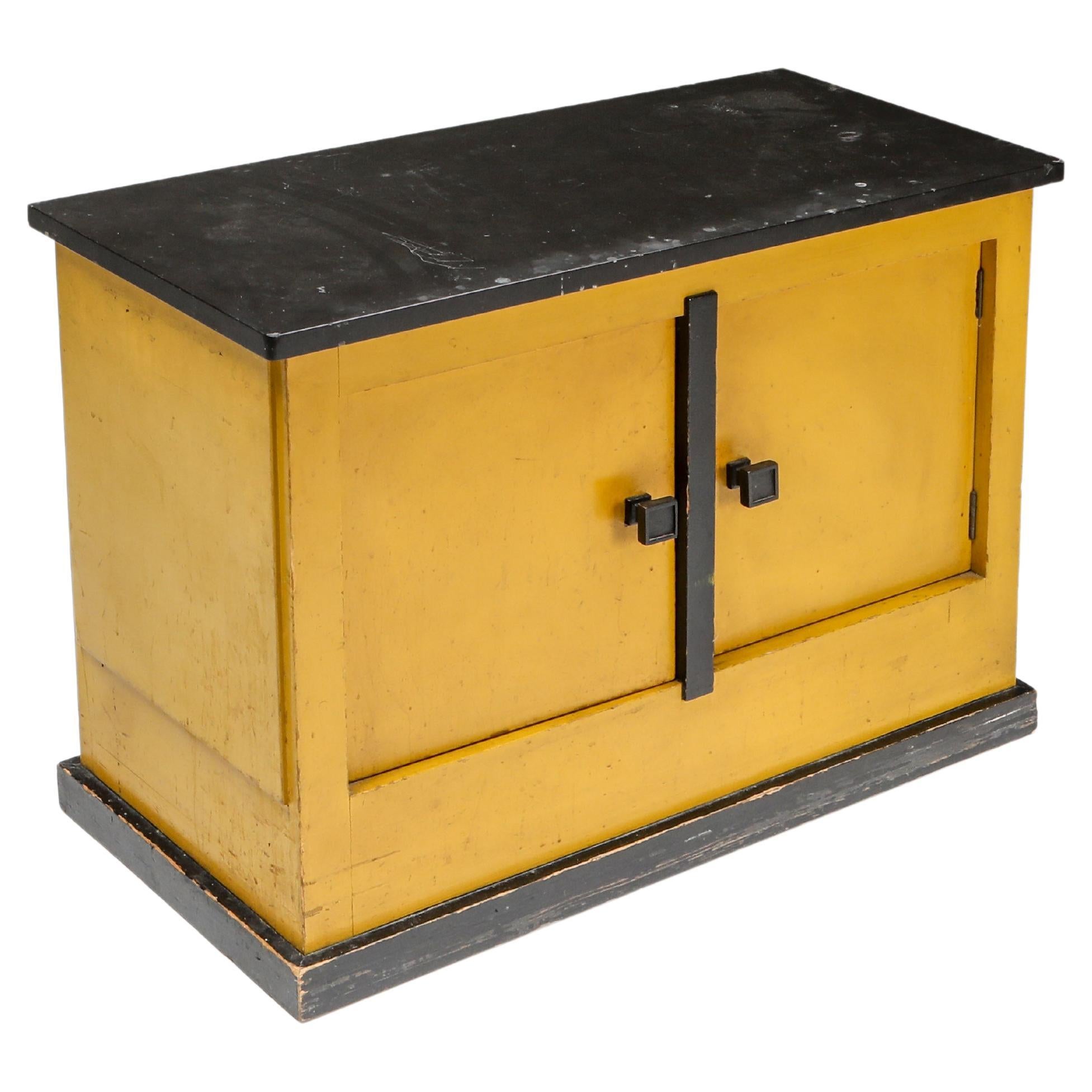 Dry Bar Cabinet by Dutch Modernist H. Wouda, 1924 For Sale
