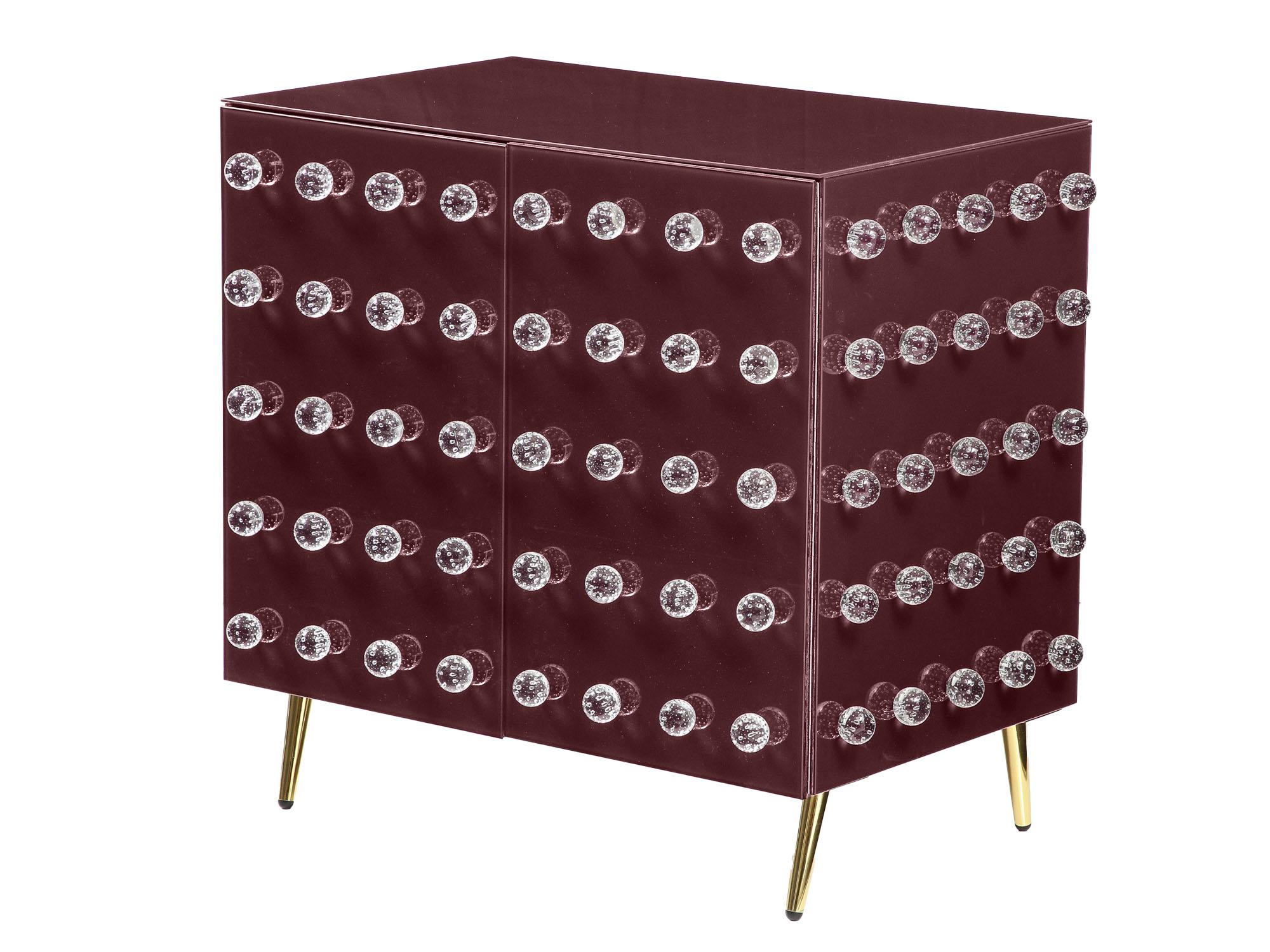 Dry bar Cabinet with  Glass  justfurnituress designer (Abgeschrägt) im Angebot