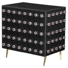 Dry bar Cabinet with  Glass  justfurnituress designer
