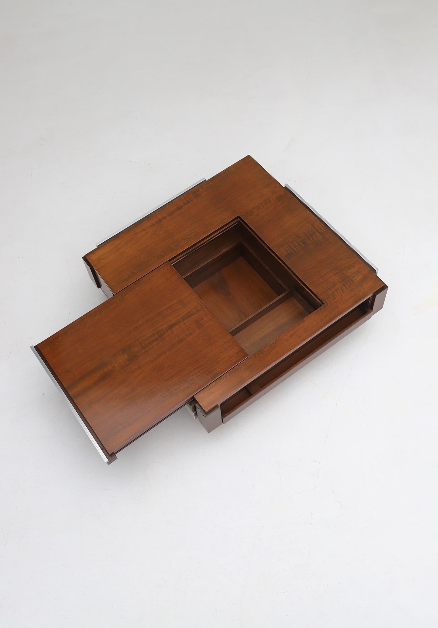 Table basse dry bar par Cesar Augusto Nava, Italie, années 1970 en vente 3