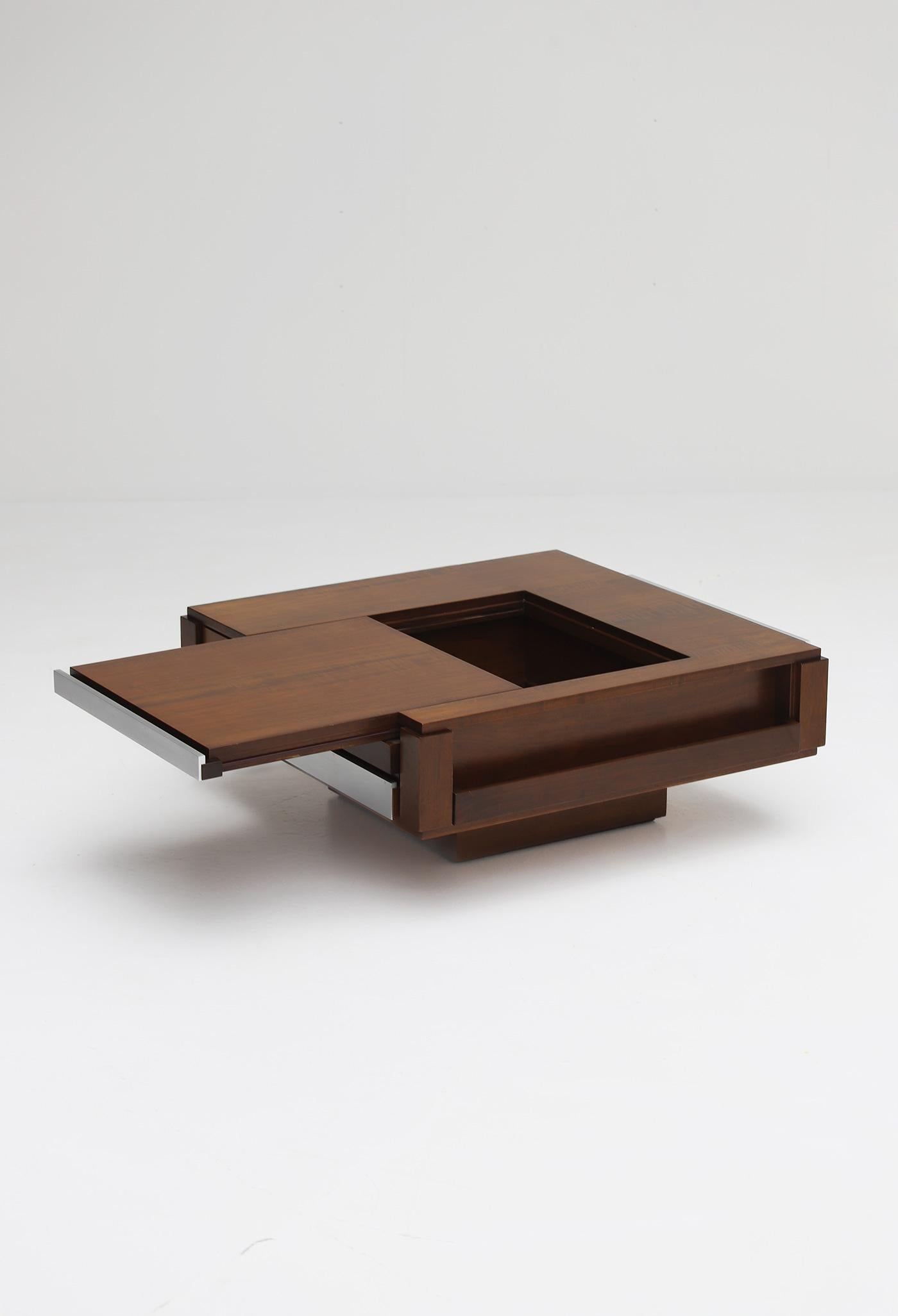 Table basse dry bar par Cesar Augusto Nava, Italie, années 1970 en vente 4