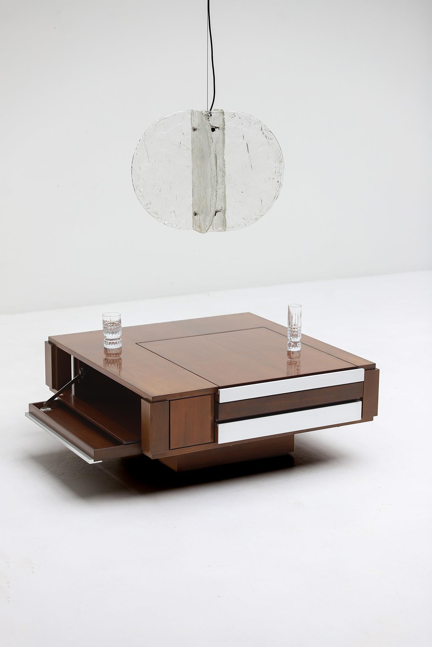 Table basse dry bar par Cesar Augusto Nava, Italie, années 1970 en vente 10