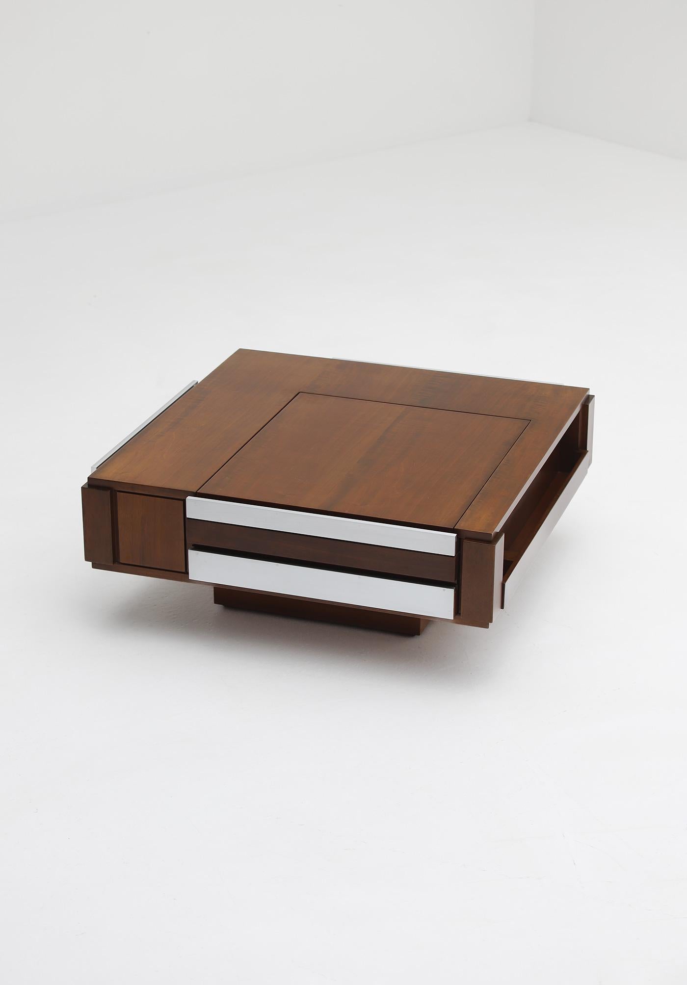 Table basse dry bar par Cesar Augusto Nava, Italie, années 1970 en vente 1