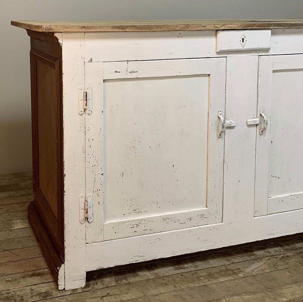 Rustic Dry Bar, Counter, 19th Century For Sale