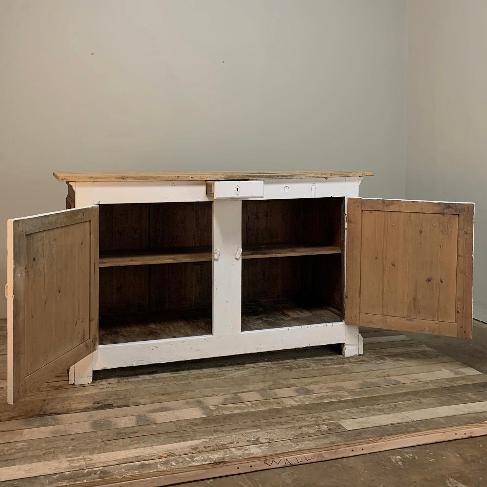 Hand-Crafted Dry Bar, Counter, 19th Century For Sale