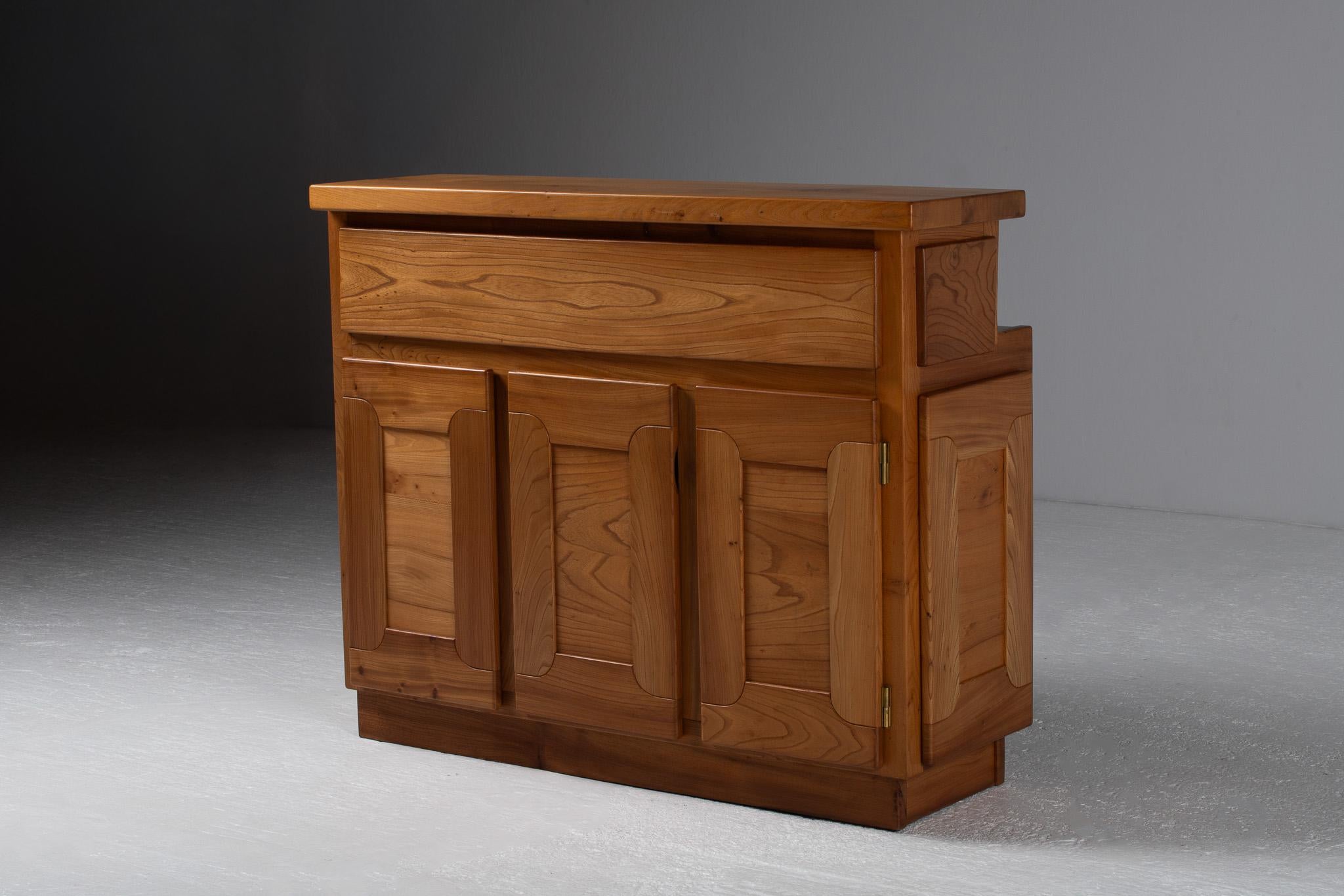 Brutalist Dry Bar, Elm, France, 1970 For Sale