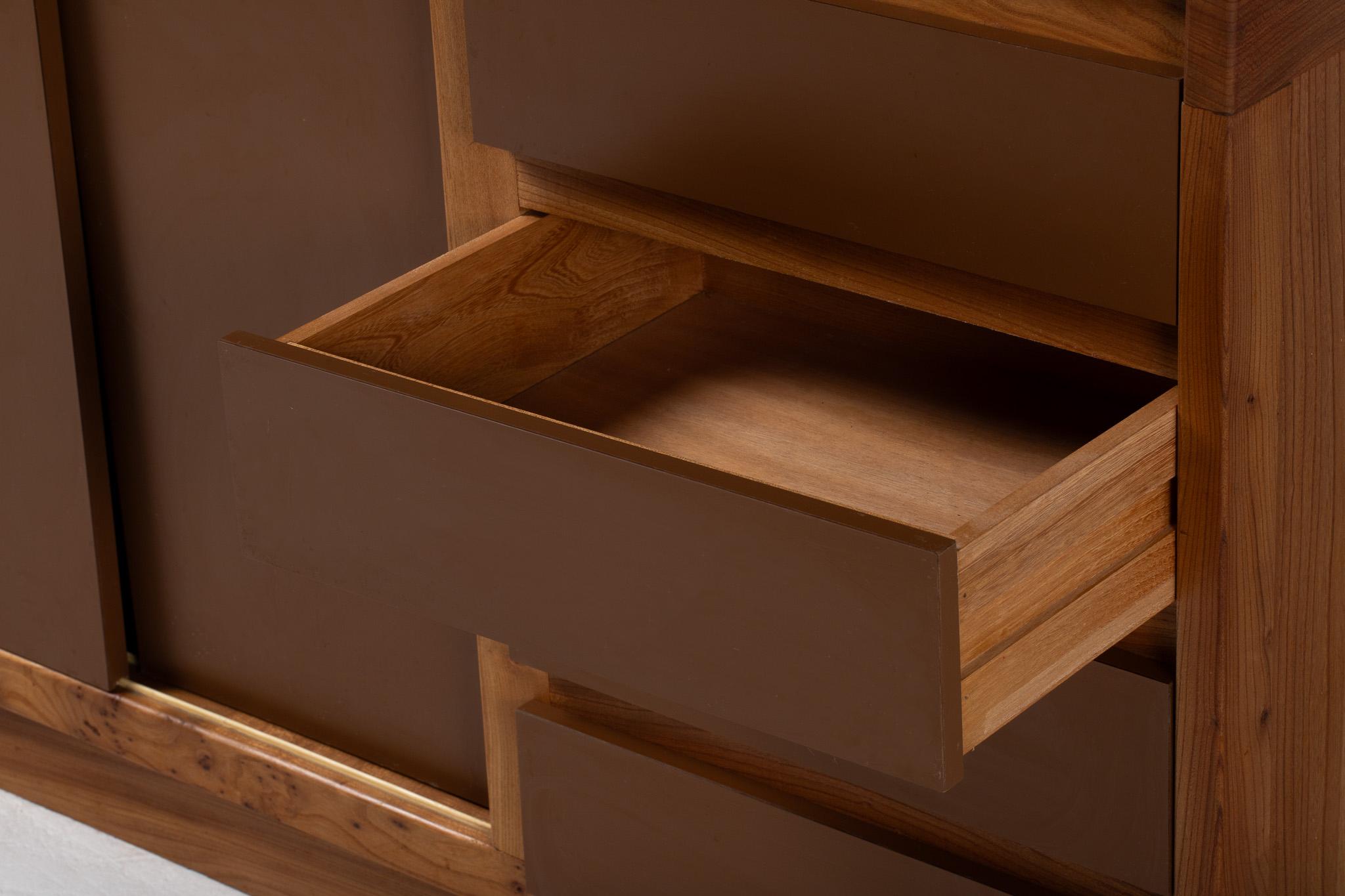 Late 20th Century Dry Bar, Elm, France, 1970 For Sale