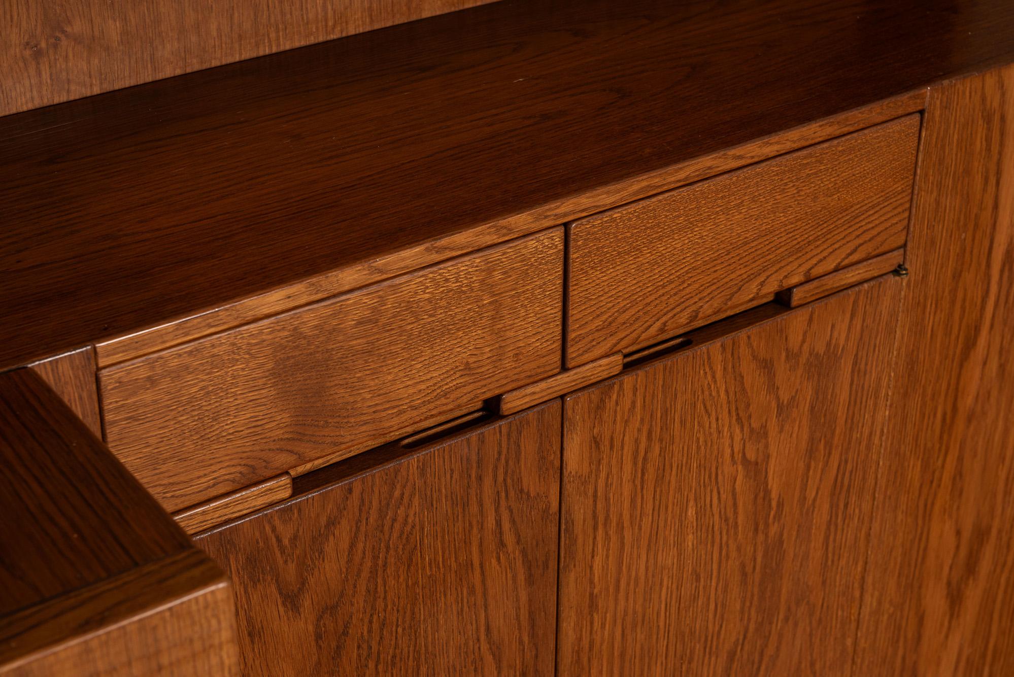 Barra Seca de Roble de Eslavonia de Giuseppe Rivadossi, Italia Década de 1980 en venta 6