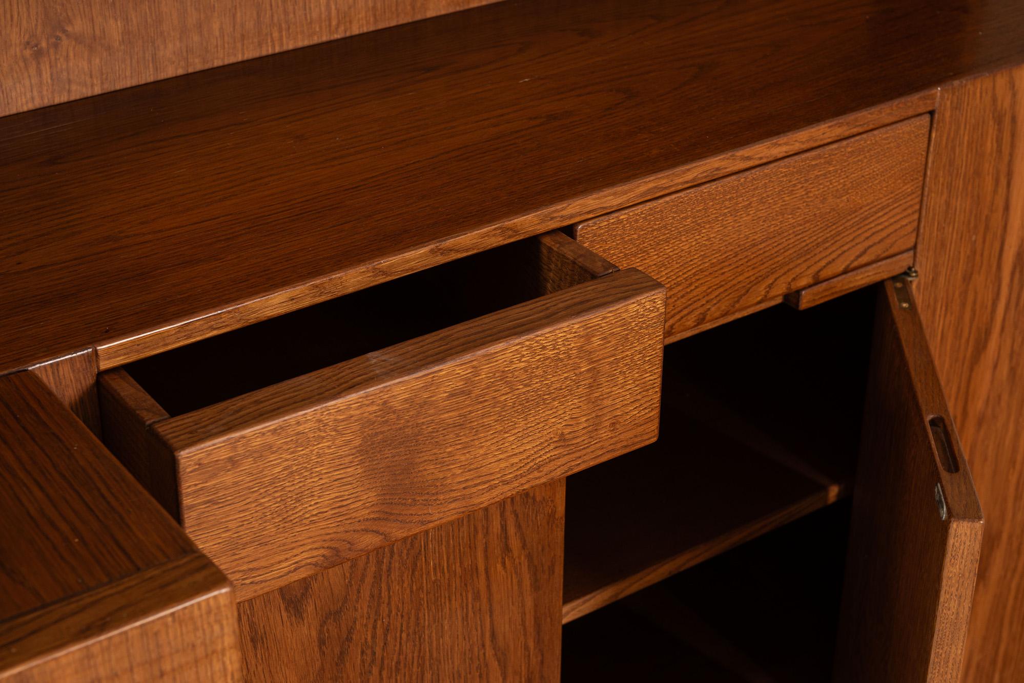 Barra Seca de Roble de Eslavonia de Giuseppe Rivadossi, Italia Década de 1980 en venta 7