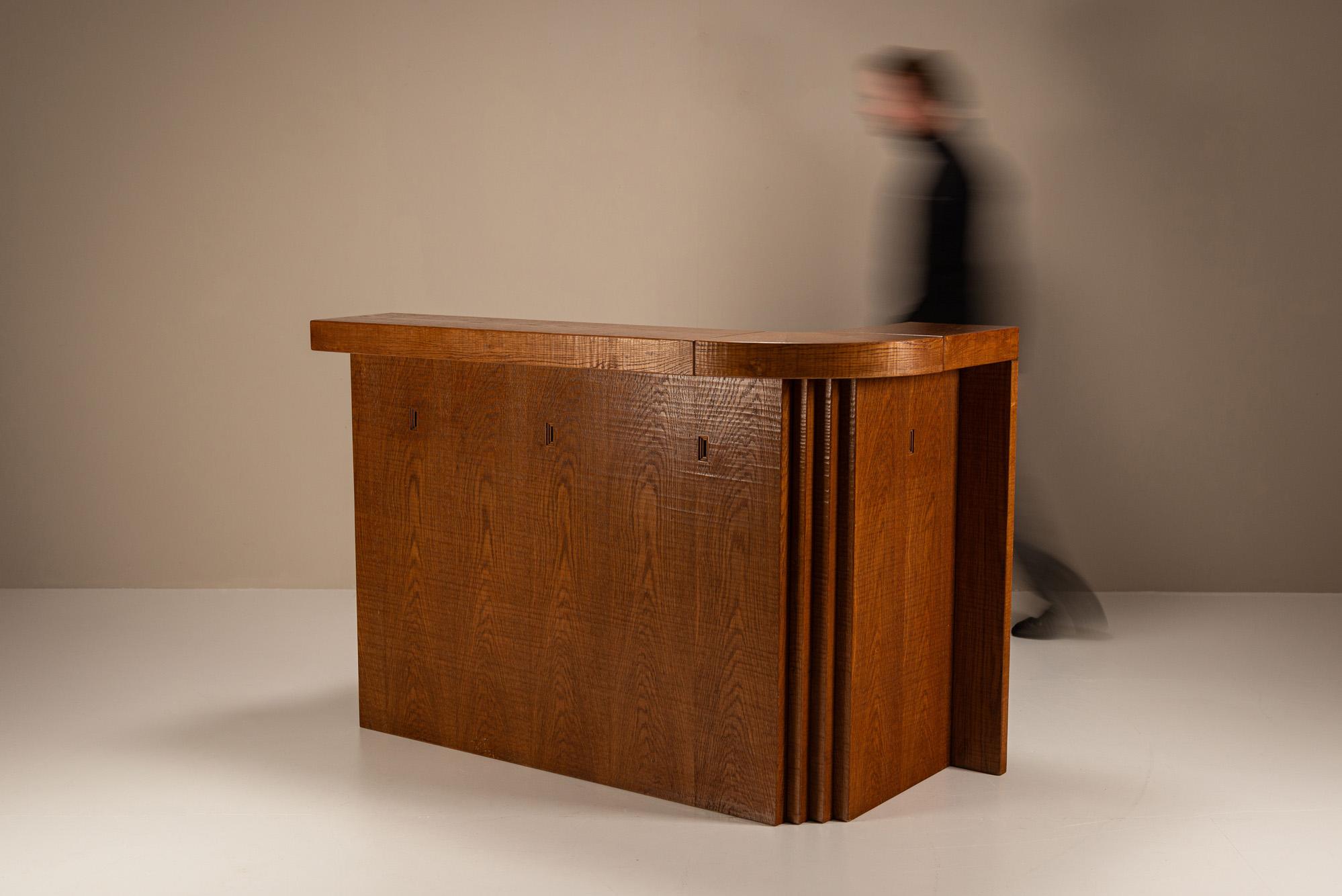 Barra Seca de Roble de Eslavonia de Giuseppe Rivadossi, Italia Década de 1980 en venta 3