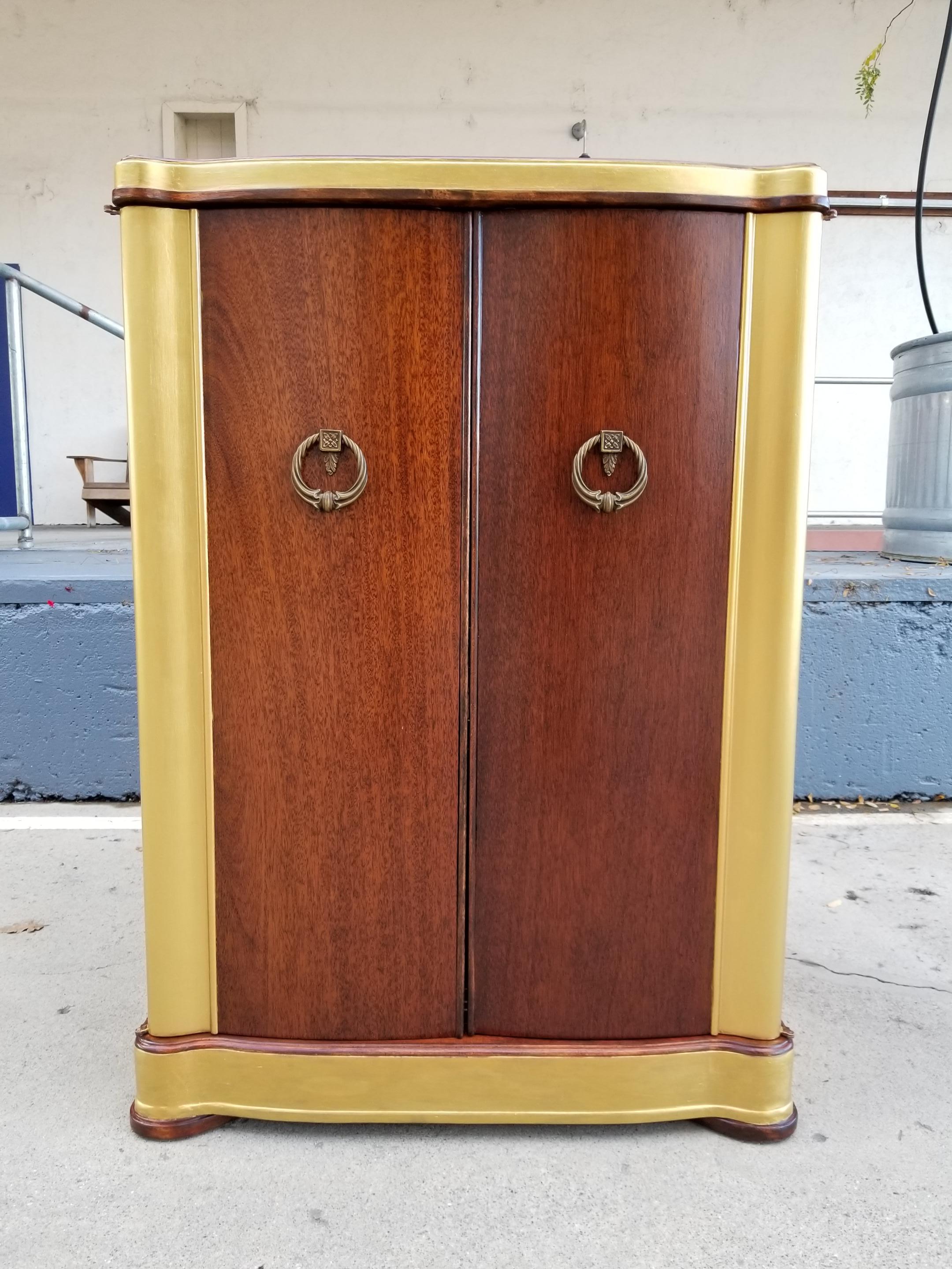 Mid-Century Modern Dry Bar Zenith Television Set Conversion