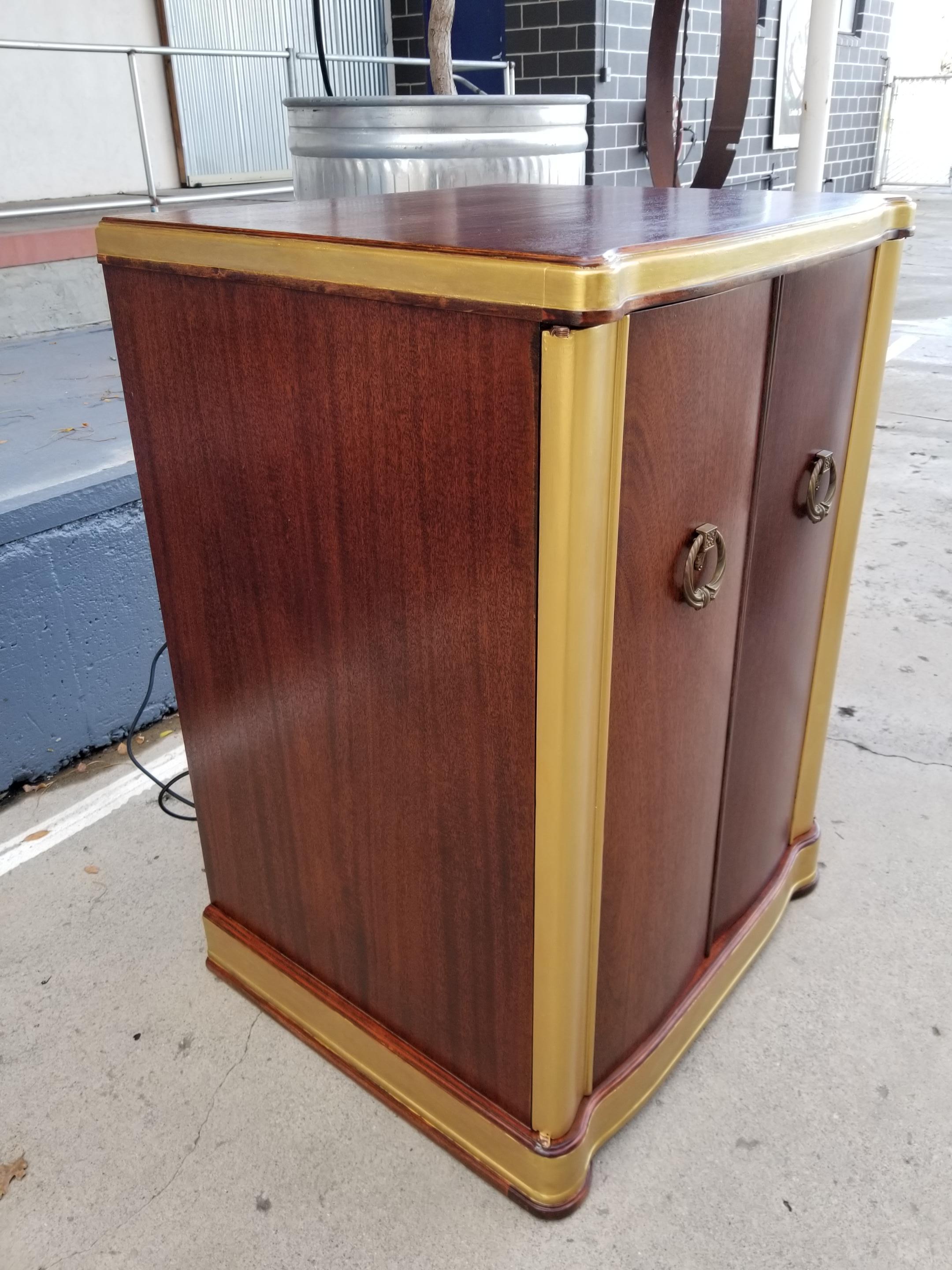American Dry Bar Zenith Television Set Conversion